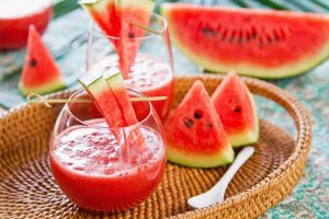 Watermeloensap maken